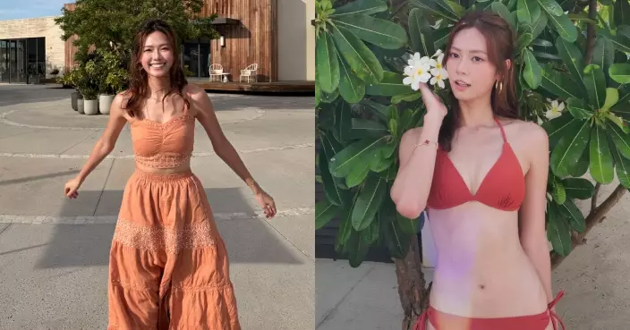 游嘉欣轉戰墨西哥旅行繼續PO相派福利 晒火紅泳照騷美好身段