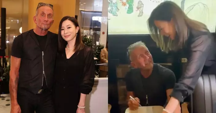 Chrome Hearts創辦人Richard Stark旋風訪港 佘詩曼朝聖變小粉絲 獲親筆簽名Tee勁興奮