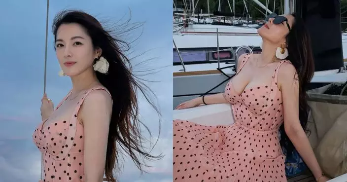 苟芸慧出海解放澎湃上圍 纖腰S形曲線重回巔峰
