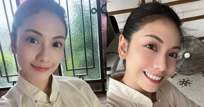 鄧洢玲《功夫女足》峨嵋山造型霸氣 自嘲：差啲認唔到自己