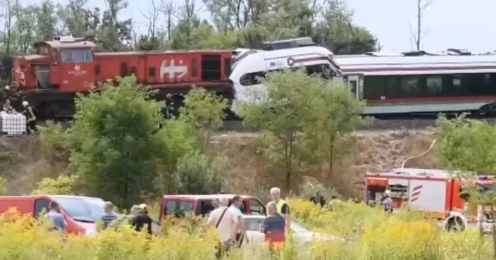 克羅地亞載客火車和貨運列車相撞 20人受傷