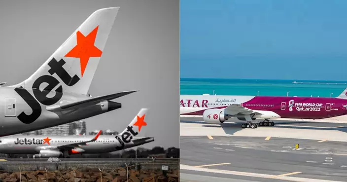 悉尼機場險釀空難！兩客機跑道幾乎相撞　捷星緊急煞停避過一劫