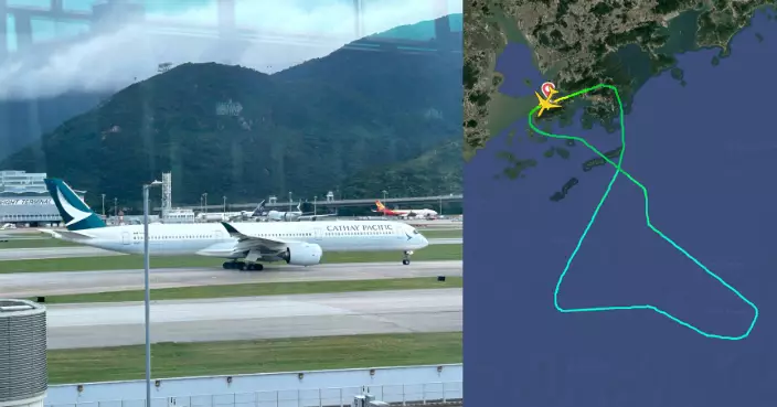 國泰航空往雅加達航班 疑引擎過熱返港降落