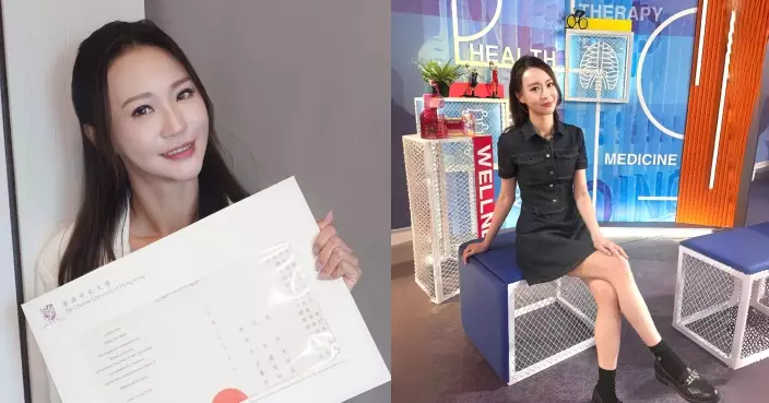 前TVB主播麥詩敏宣布碩士畢業！ 驚覺00後考試已唔帶筆