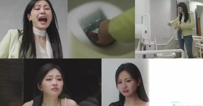 夫妻的博弈｜「綠茶天花板」郭柏妍零包袱徒手伸入「真‧公廁馬桶」拍撈電話戲份極敬業