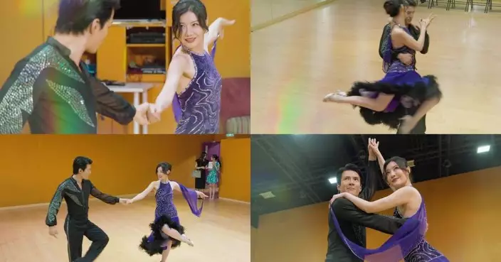 愛‧回家之三代同糖｜吳芷默晒蛇腰拍住吳兆麟即學即跳探戈似 潘靜文「社恐四眼」造型神還原「阿愁」