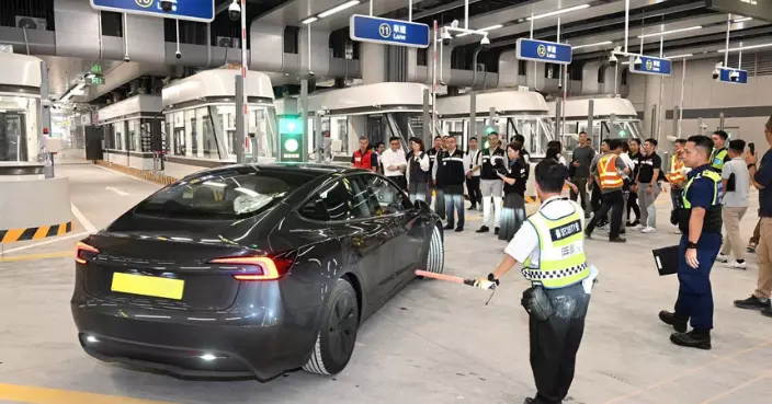 皇崗港方口岸演練 海關順利完成「聯合一站式」車道壓力測試