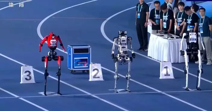中國機械人百米跑出9.39秒 破保特世界紀錄