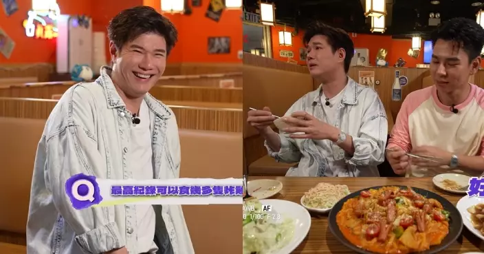 美食新聞報道｜張與辰懶理失聲炸雞食不停 《食神》家燕姐上身「食唔返點算」