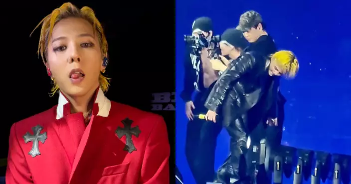 BIGBANG演唱會攝影師險摔落台 GD邊唱邊救援貼心暖舉獲讚