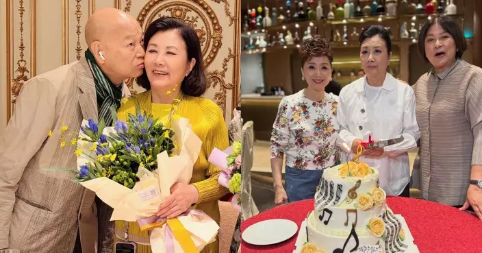 汪明荃獲羅家英吻賀79歲生日 與黃淑儀世紀合照掀回憶殺