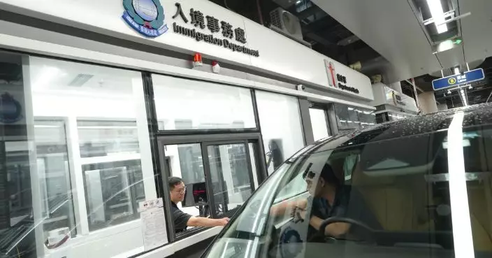 因應皇崗口岸聯合一站式車道　入境處實戰演練車輛出入境