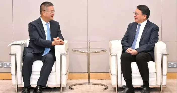 陳國基晤青海省副省長劉濤 就政府加強合作交換意見