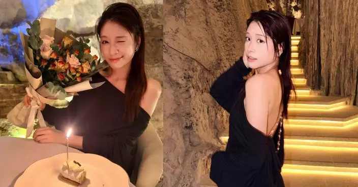 「Bonnie」林凱恩34歲生日大解放 大露背晚裝晒銷魂美背