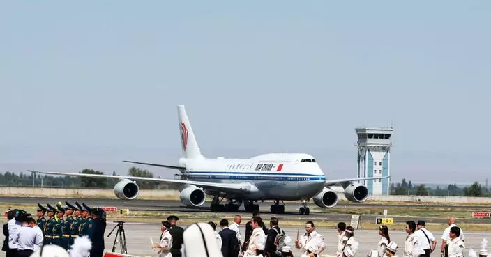 習近平抵達比什凱克出席上合組織峰會 並國事訪問吉爾吉斯