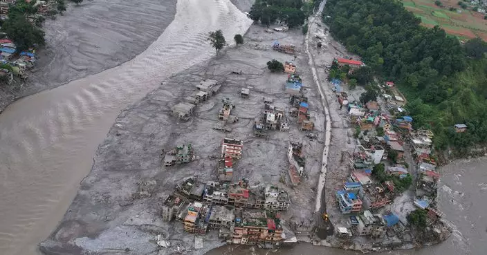 尼泊爾泥石流增至734人遇難 另逾二千人下落不明