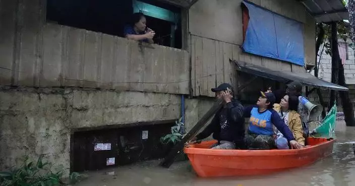 菲律賓受熱帶風暴吹襲 呂宋島北部水浸山泥傾瀉