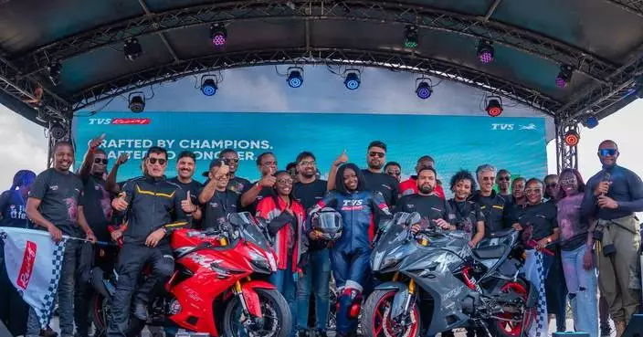 TVS Motor肯尼亞展示Apache RR 310電單車