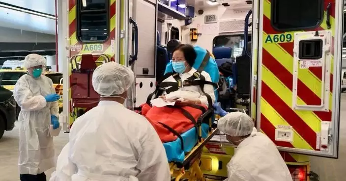 皇崗港方口岸區公共衛生演習　模擬處理疑患高傳染性傳染病旅客流程