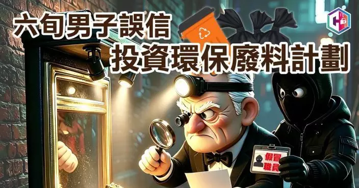 警方一周接獲逾50宗投資騙案 六旬漢誤信「環保廢料計劃」失逾280萬元　