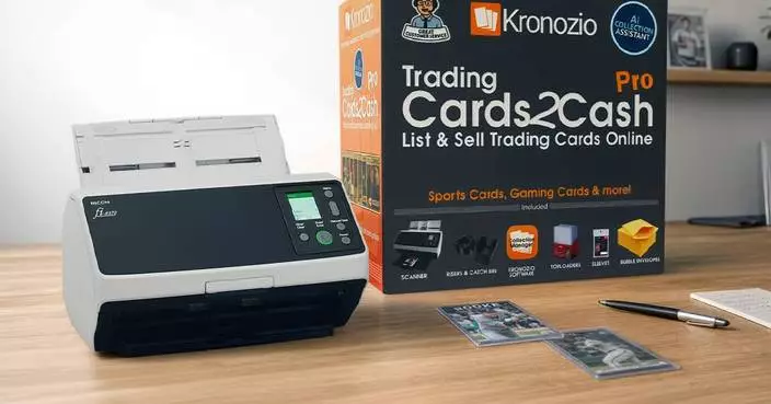 PFU美國公司與Kronozio推交易卡掃描變現套裝