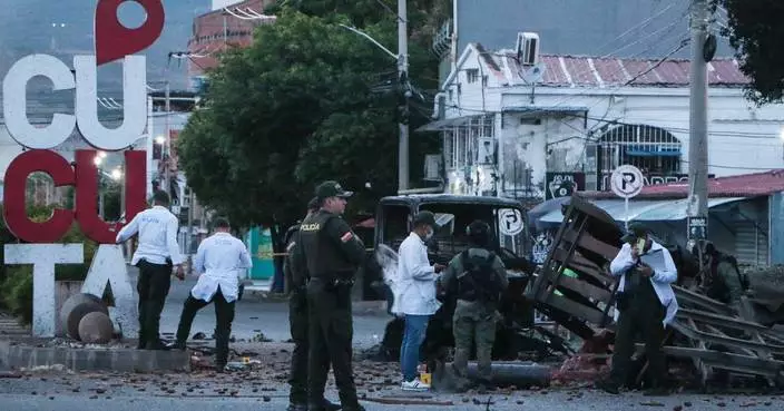 哥倫比亞警局外貨車爆炸 11警員受傷警犬死亡