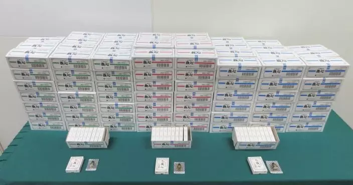 海關截查日本抵港郵包  　檢值63萬非法進口懷疑中成藥