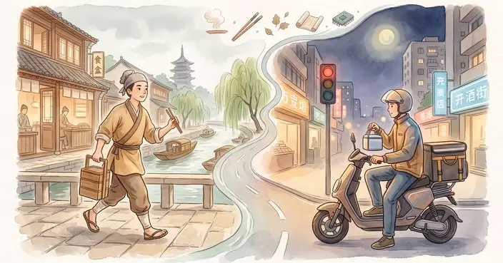 外賣的前世：從「食盒」到「盒飯」的流動餐桌