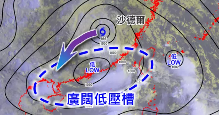 天氣 | 天文台：低壓區下周初至中期或生成 料周二開學日驟雨較多有雷暴　