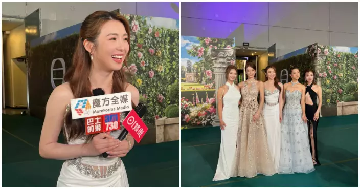 香港小姐2026｜梁凱晴性感現身紅地氈　被追問與黃建東戀情即澄清：佢唔係我杯茶