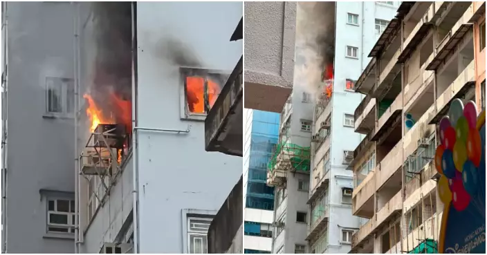 銅鑼灣軒尼詩道單位起火　多名住客需疏散