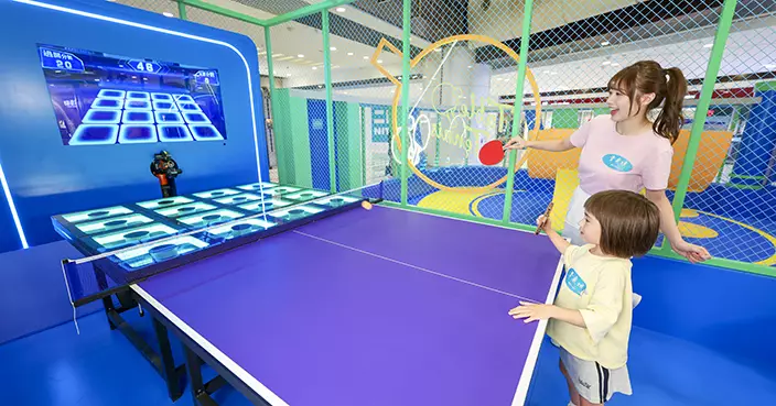 乒總90周年展青衣城開幕 Bluey玩樂庭園進駐康城