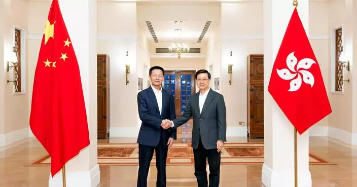 李家超晤中國證監會主席吳清 就深化兩地金融市場互聯互通交流意見