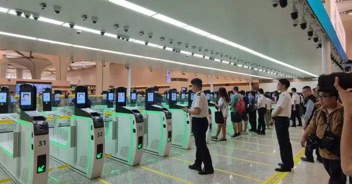 皇崗口岸再擴大演練 2萬人參與合作查驗通道首次全面開放測試