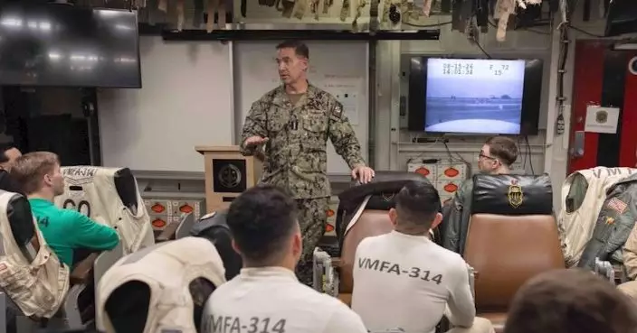 伊朗局勢 | 美軍司令登林肯號視察 指艦上人員與心理健康有關個案處低水平