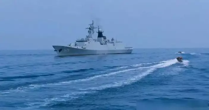 黃岩島外部署四作戰艦　052D配合054A盯住菲美　071壓陣應對最壞情況