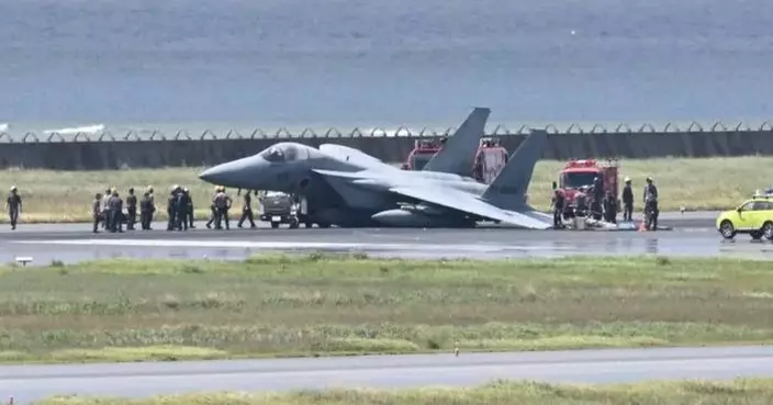 日本F-15J伴飛「雙尾蠍」後落地跪低　44年老戰機事故揭空自三重壓力