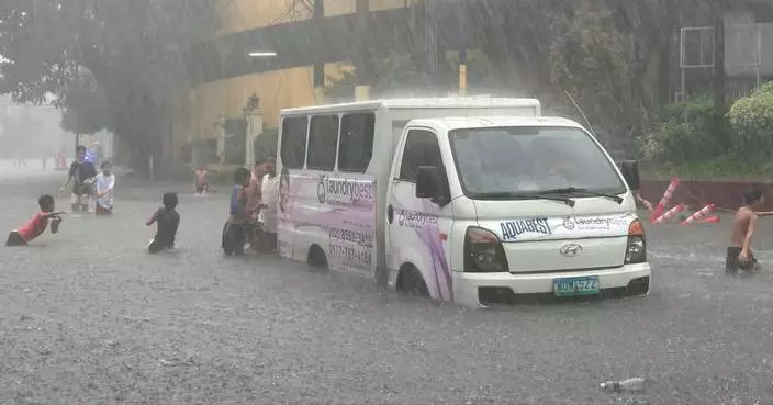 韓國暴雨致一死 菲律賓多處水浸政府停工停課