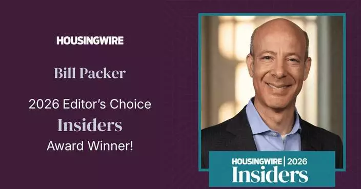 Longbridge Financial營運總監Bill Packer獲選為2026年HousingWire業界精英