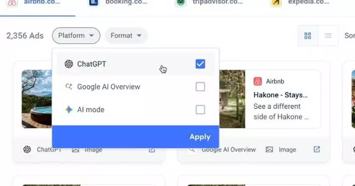 Similarweb推AI廣告數據集 揭ChatGPT及Google AI廣告投放