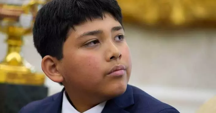 特朗普白宮表揚少年救生員及獲救男童 讚揚兩人為英雄