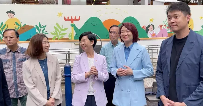 富山邨「變身工程」一年後再視察 何永賢：社區連繫跨代共融