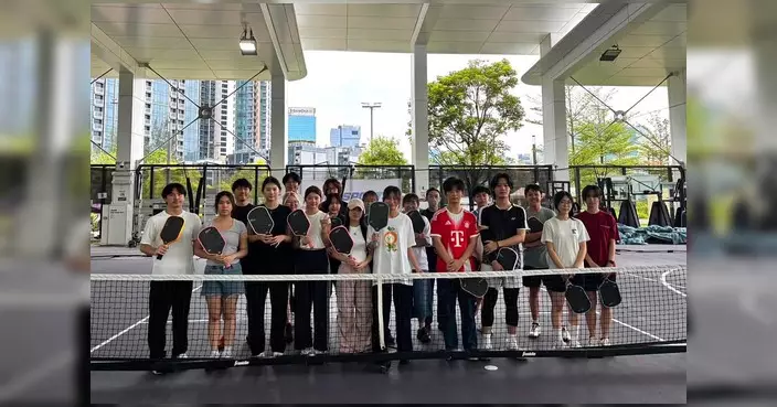 離島區青年發展網絡辦匹克球體驗班 學員啟德體育園初嘗新興運動