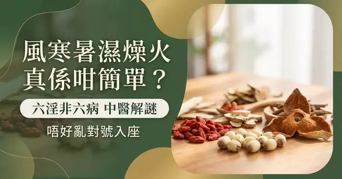 風、寒、暑、濕、燥、火並非6種特定病症 中醫拆解「六淫」背後意思