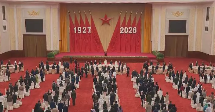 國防部舉行招待會 慶祝解放軍建軍九十九周年