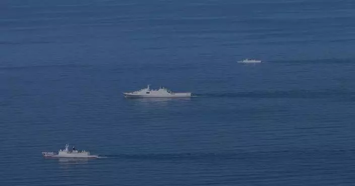 解放軍黃岩島舉行海空聯合訓練演習