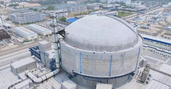 海南首個華龍一號核電機組併網發電