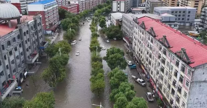 黑龍江延壽縣連場暴雨致水浸 當局疏散居民