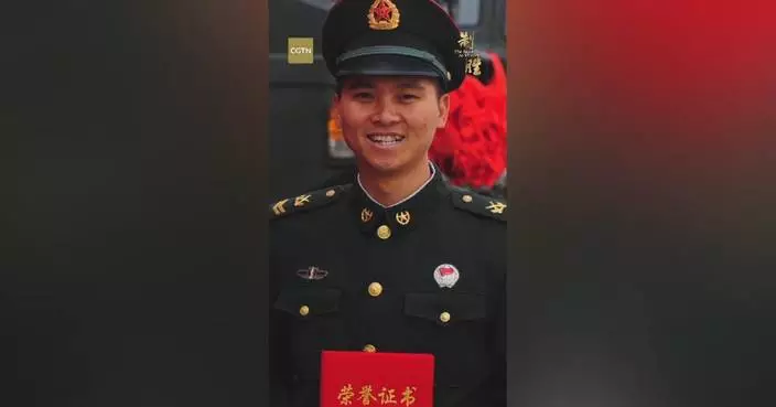 解放軍老兵薛偉服役三十年 申請繼續留隊未言退