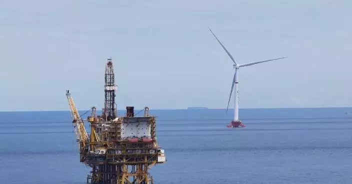 全球首個16兆瓦抗颱風浮式風電平台「海油觀瀾號」投入運作